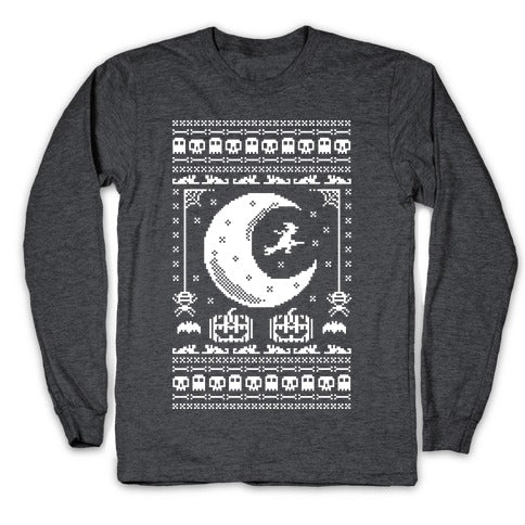 Ugly Halloween Sweater Longsleeve Tee